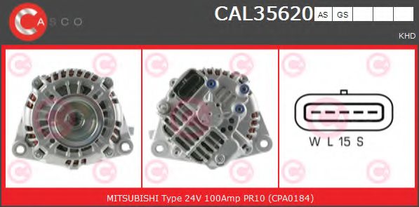 Генератор CASCO CAL35620GS