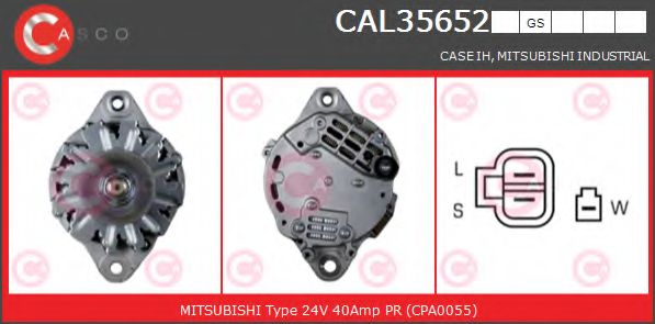 Генератор CASCO CAL35652GS