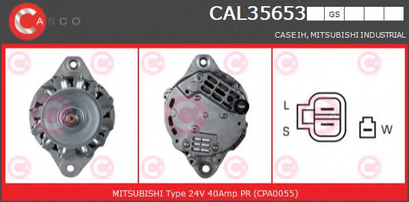 Генератор CASCO CAL35653GS