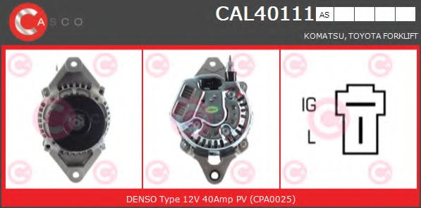 Генератор CASCO CAL40111AS