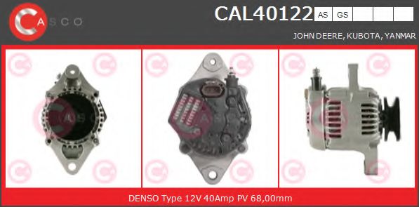 Генератор CASCO CAL40122AS