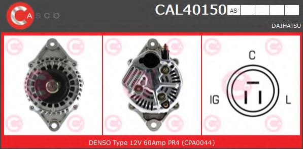 Генератор CASCO CAL40150AS
