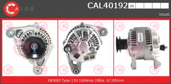 Генератор CASCO CAL40192AS