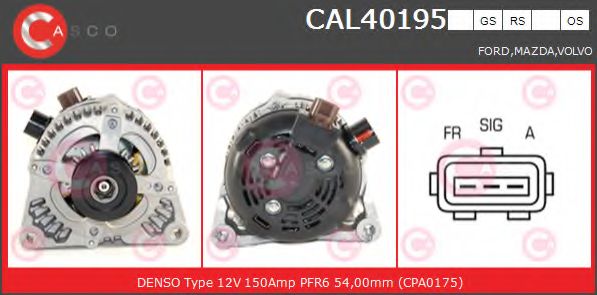 Генератор CASCO CAL40195GS