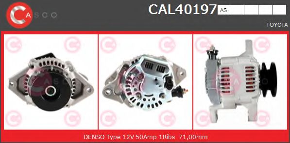 Генератор CASCO CAL40197AS