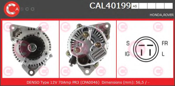 Генератор CASCO CAL40199AS