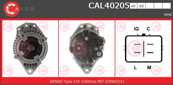 Генератор CASCO CAL40205AS