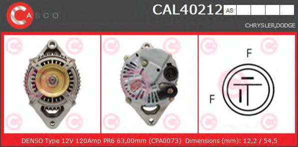 Генератор CASCO CAL40212AS