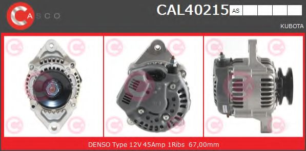 Генератор CASCO CAL40215AS
