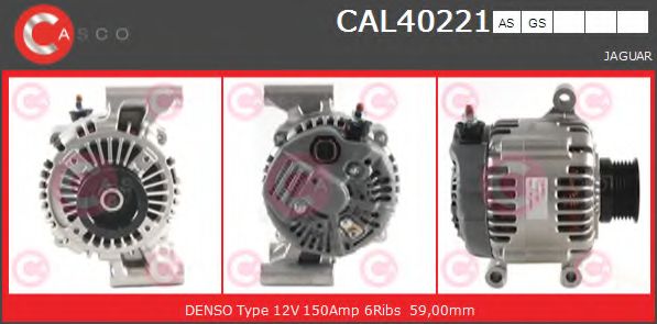 Генератор CASCO CAL40221AS