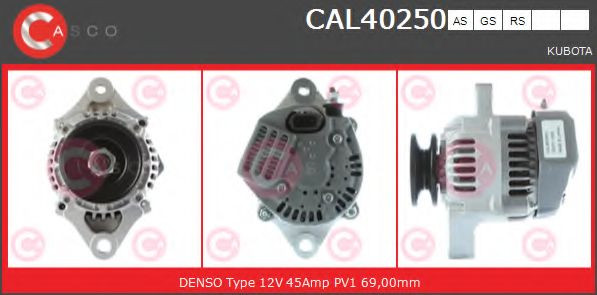 Генератор CASCO CAL40250AS