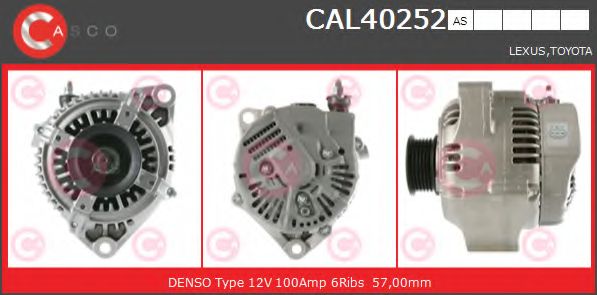 Генератор CASCO CAL40252AS