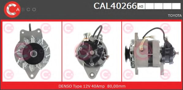 Генератор CASCO CAL40266AS