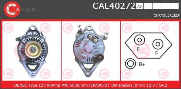 Генератор CASCO CAL40272AS