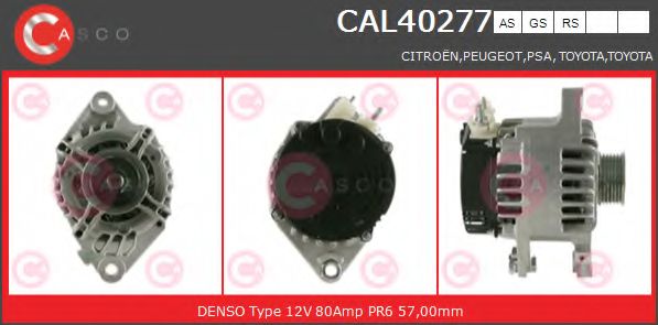 Генератор CASCO CAL40277AS