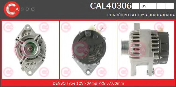 Генератор CASCO CAL40306GS