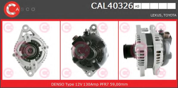 Генератор CASCO CAL40326AS