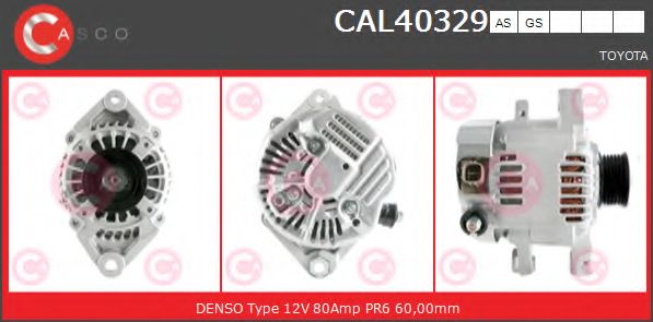 Генератор CASCO CAL40329AS