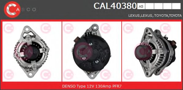 Генератор CASCO CAL40380AS
