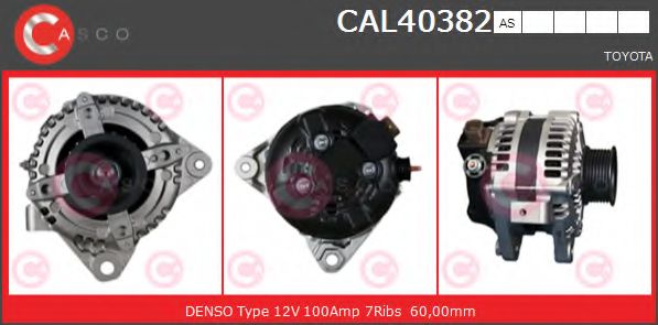 Генератор CASCO CAL40382AS