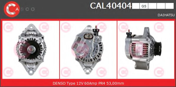 Генератор CASCO CAL40404GS