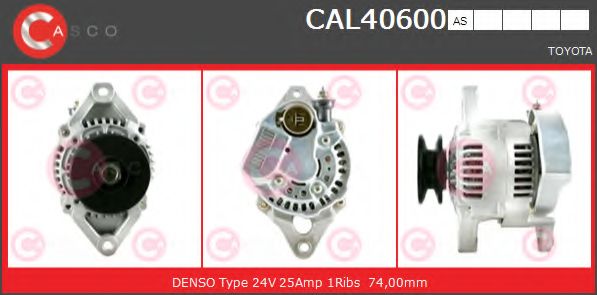 Генератор CASCO CAL40600AS