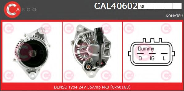 Генератор CASCO CAL40602AS