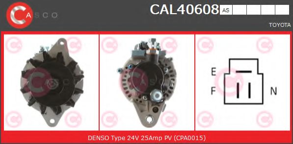 Генератор CASCO CAL40608AS