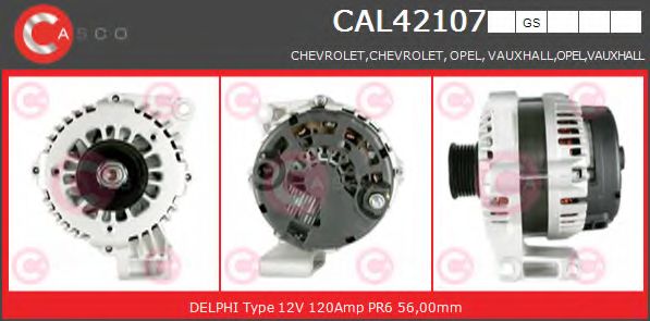 Генератор CASCO CAL42107GS