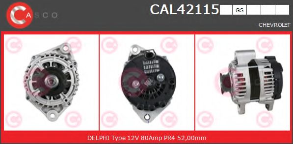 Генератор CASCO CAL42115GS