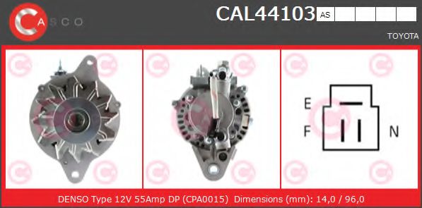 Генератор CASCO CAL44103AS