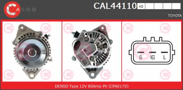Генератор CASCO CAL44110AS
