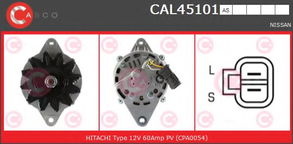 Генератор CASCO CAL45101AS