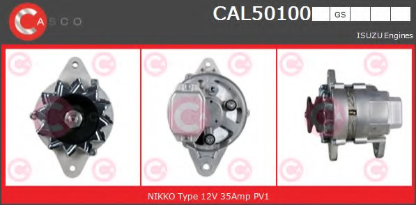 Генератор CASCO CAL50100GS