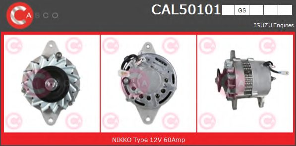 Генератор CASCO CAL50101GS