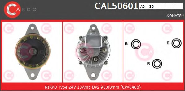 Генератор CASCO CAL50601AS