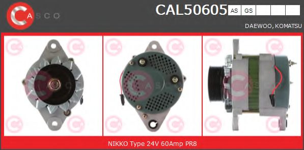 Генератор CASCO CAL50605GS