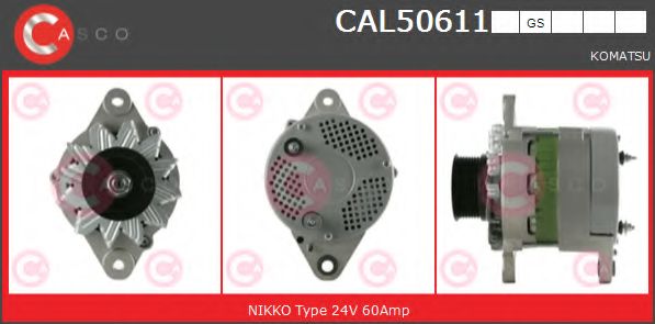 Генератор CASCO CAL50611GS