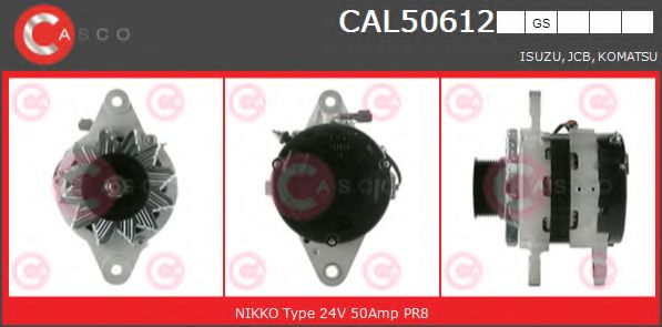 Генератор CASCO CAL50612GS