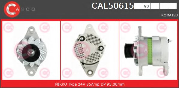 Генератор CASCO CAL50615GS