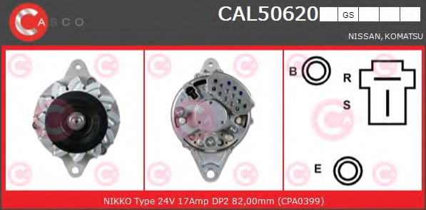Генератор CASCO CAL50620GS