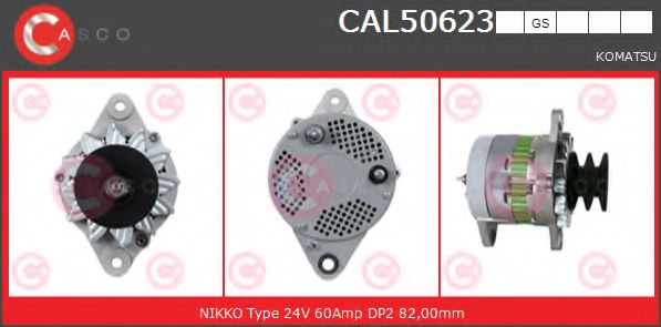 Генератор CASCO CAL50623GS