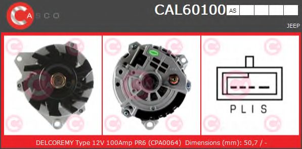 Генератор CASCO CAL60100AS