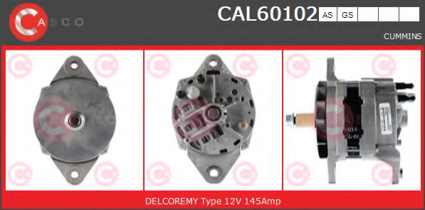 Генератор CASCO CAL60102AS