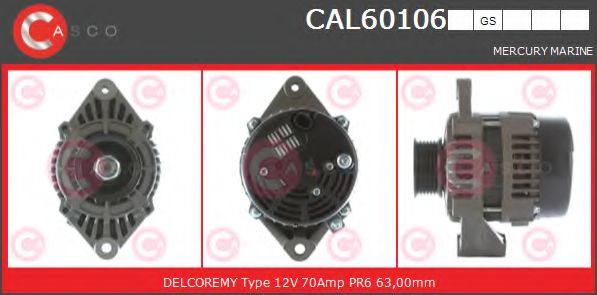 Генератор CASCO CAL60106GS