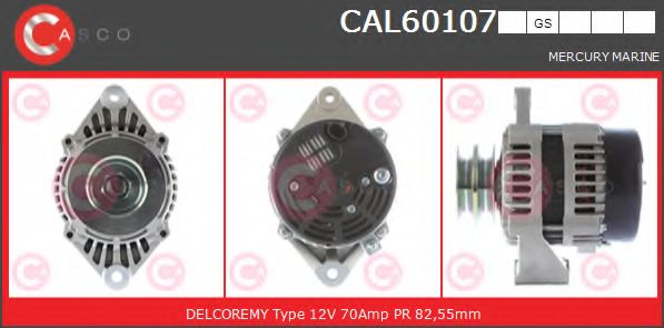 Генератор CASCO CAL60107GS