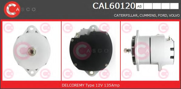 Генератор CASCO CAL60120AS