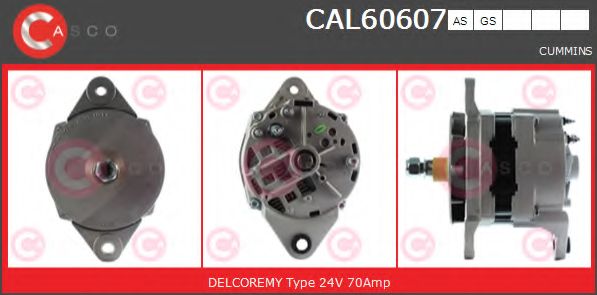 Генератор CASCO CAL60607AS