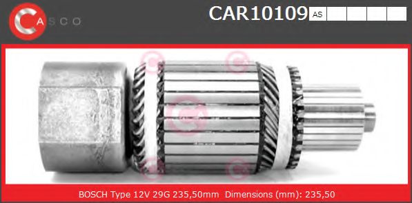 Якорь, стартер CASCO CAR10109AS