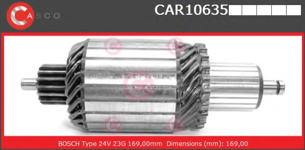 Якорь, стартер CASCO CAR10635PS